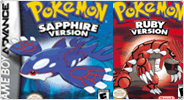 Pokémon Zafiro y Rubí
