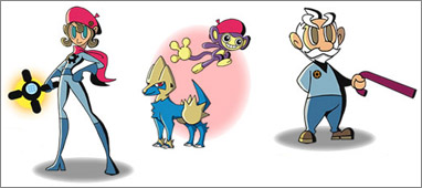 Personajes de Pokémon Trozei